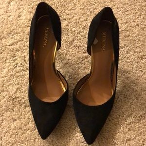 Merona black pumps